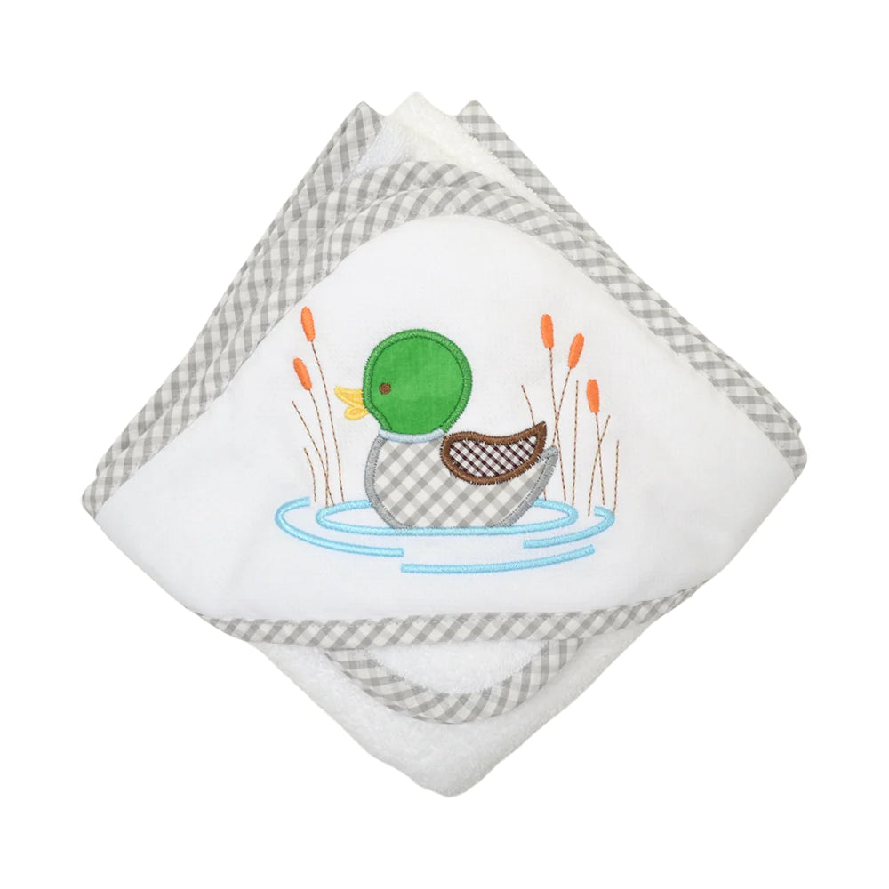 Mallard Hooded Towel & Washcloth Set