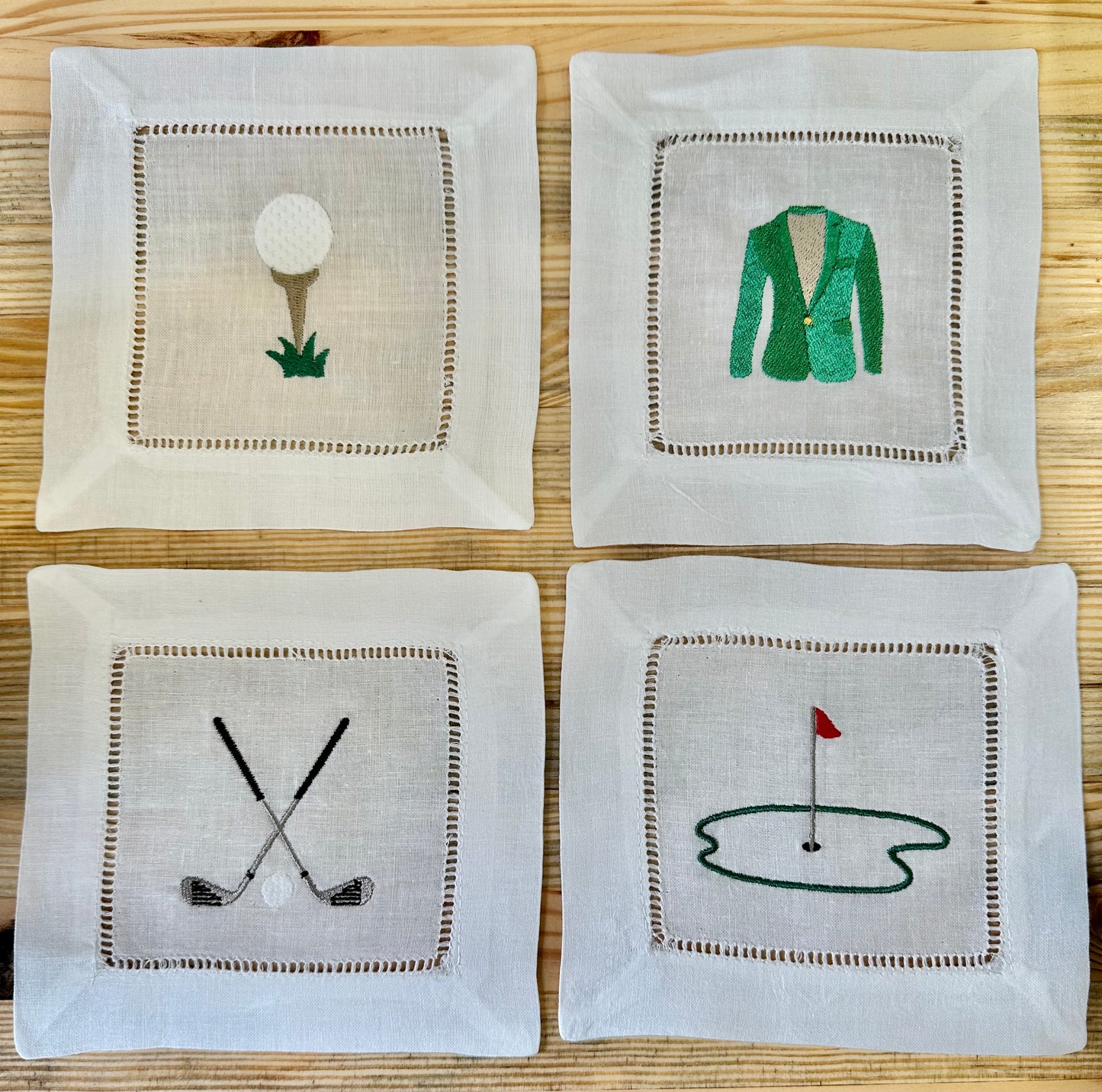 Masters Inspired Cocktail Napkins