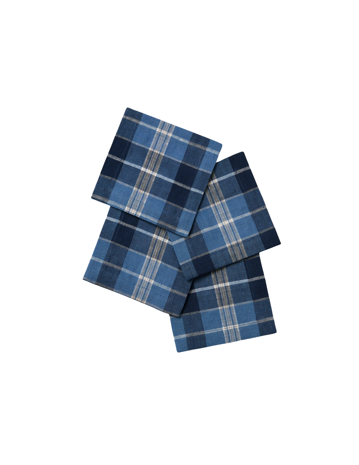 Sferra Masseria S/4 Cocktail Napkins - Blue