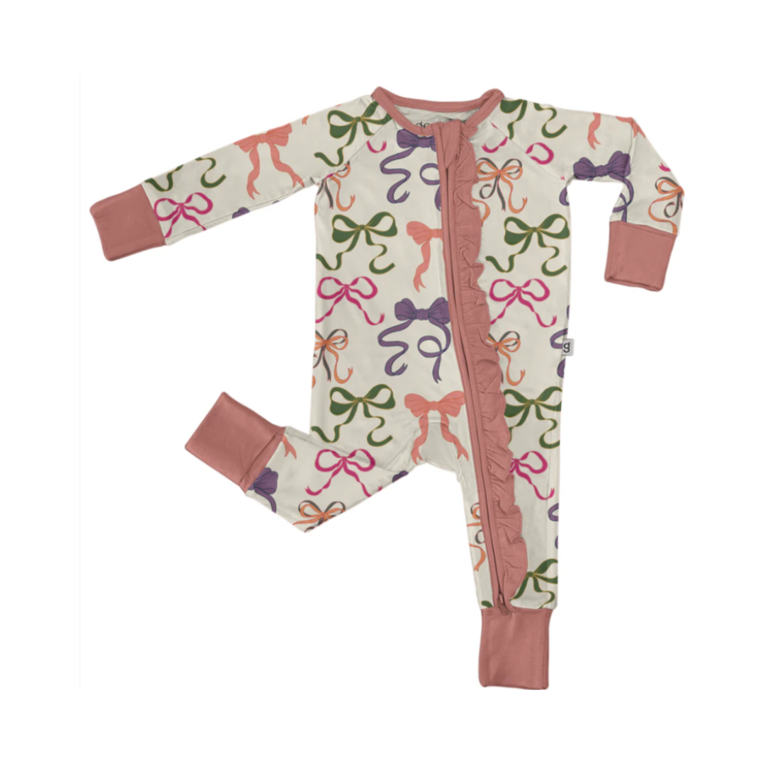 Goosies Zip PJs - Bows
