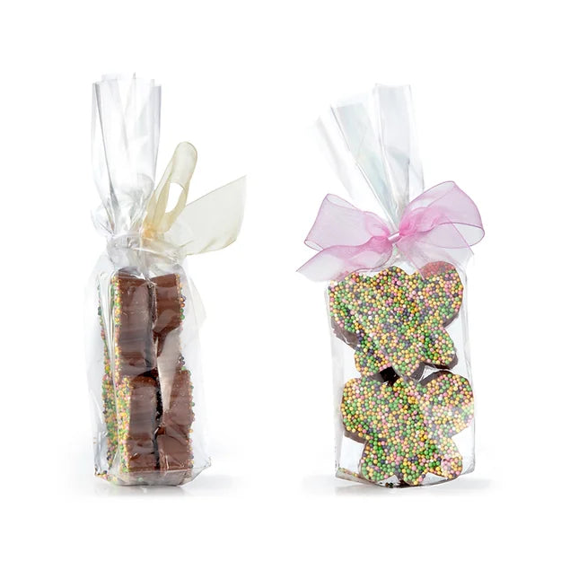Green Butterfly Belgian Chocolates with Sprinkles