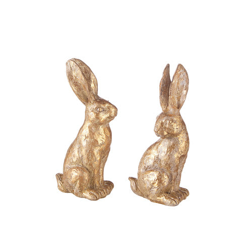 4.75" Gold Leaf Rabbit