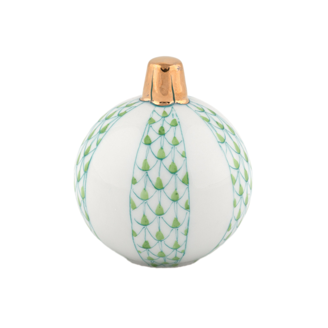 Herend Christmas Ornament - Key Lime