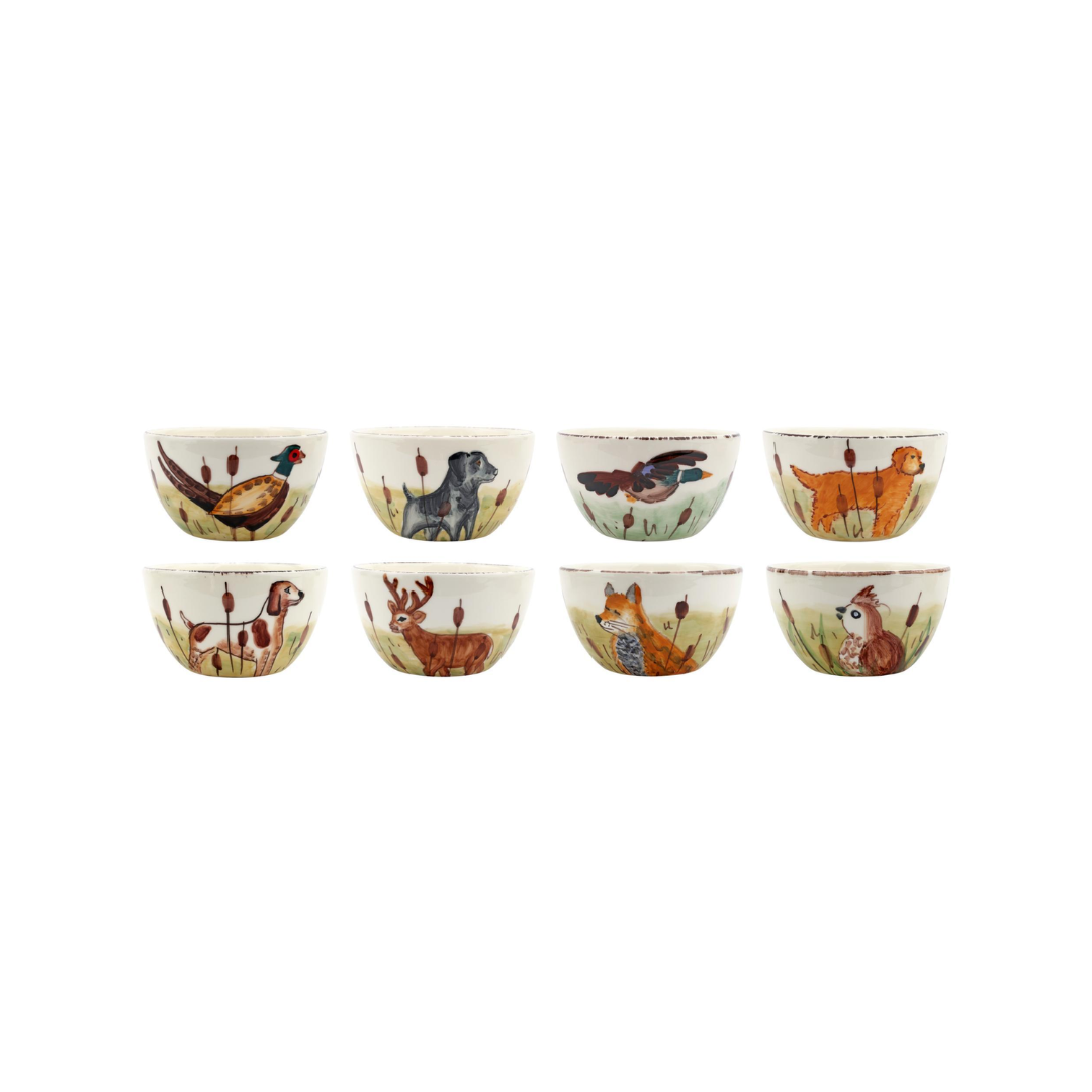 Vietri Wildlife Assorted Cereal Bowls