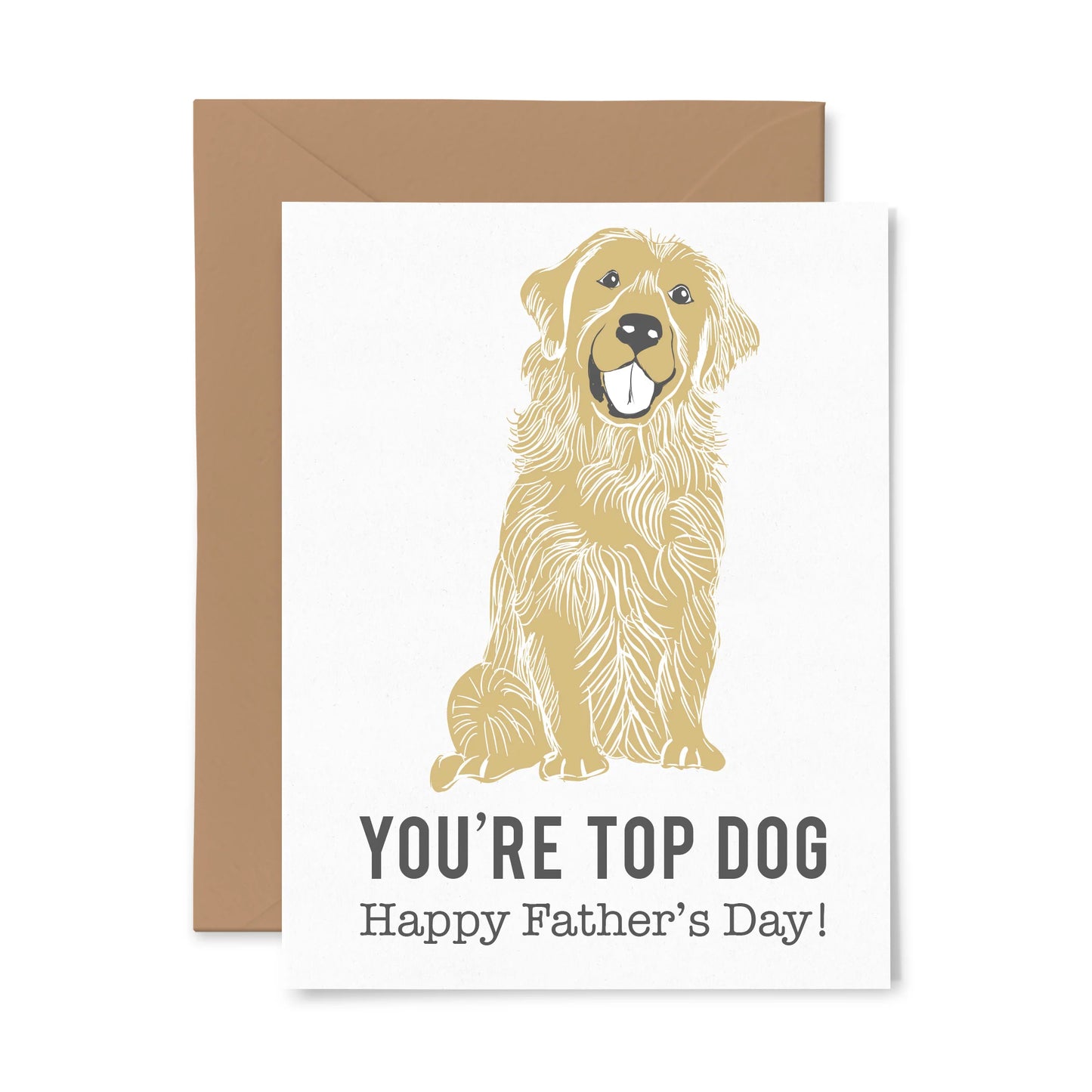 Top Dog Greeting Card