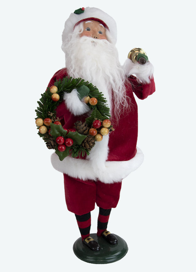 Santa with Wreath