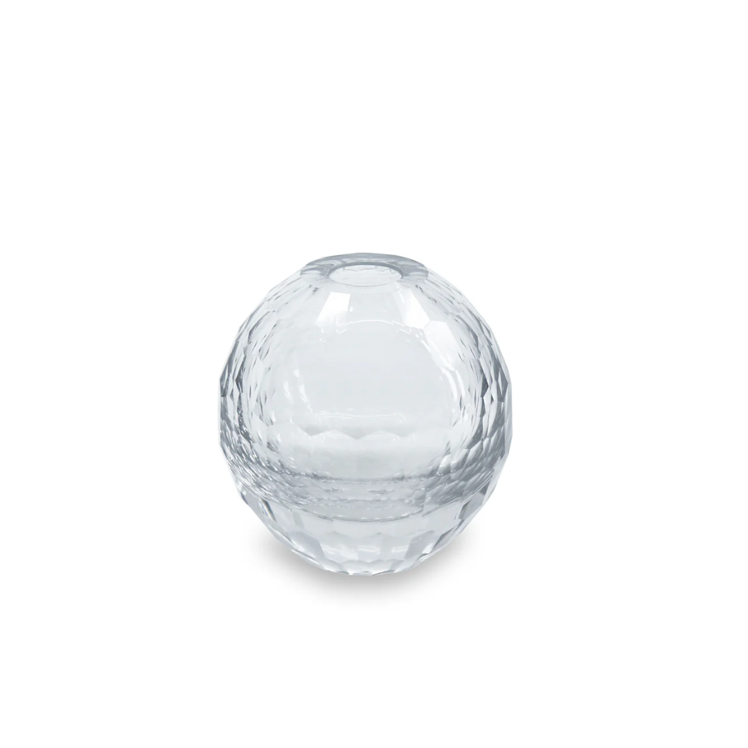 Beatriz Ball Round Glass Bud Vase