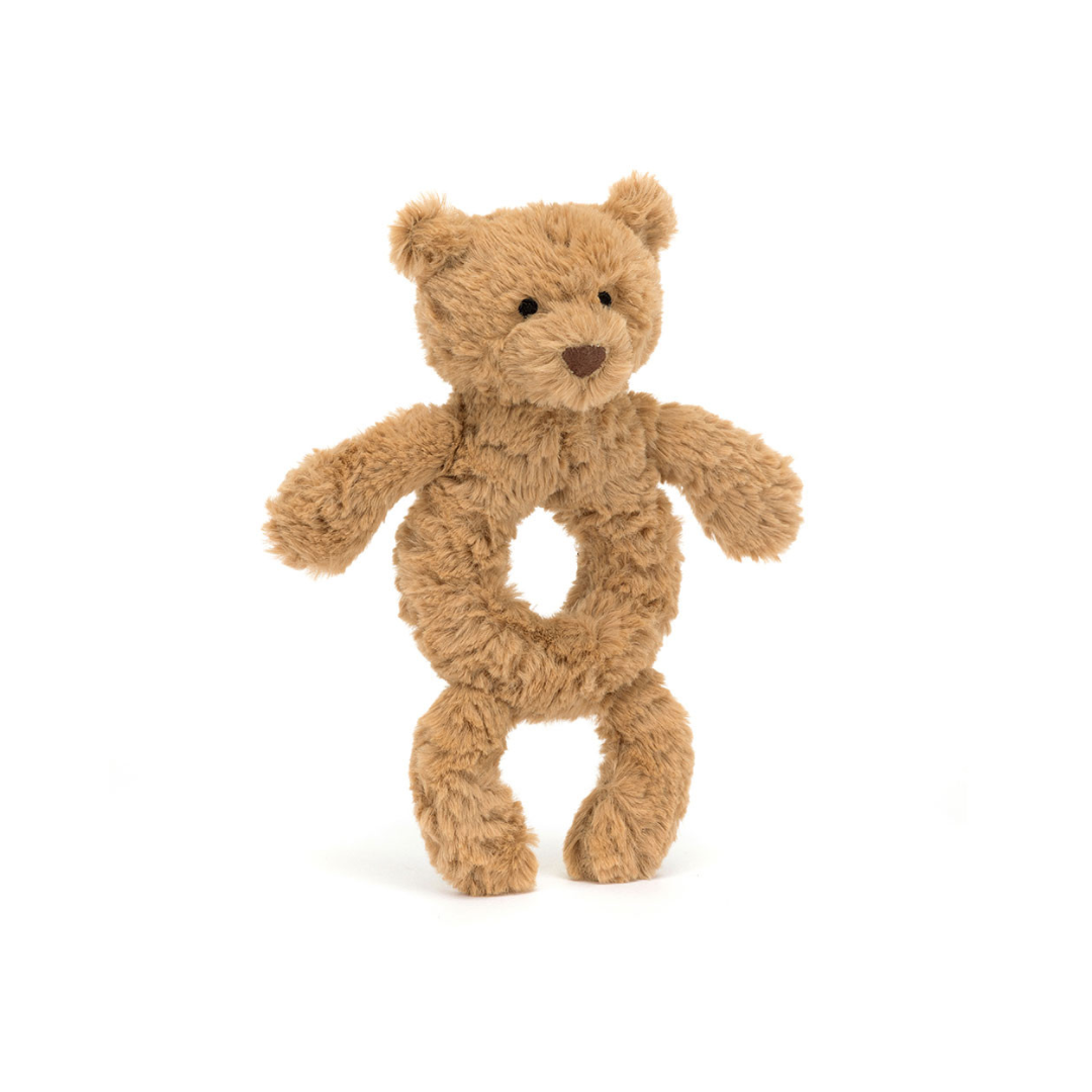 Jelly Cat Bartholomew Bear Ring Rattle