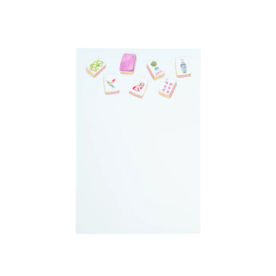 Large Mahjong Tiles Notepad