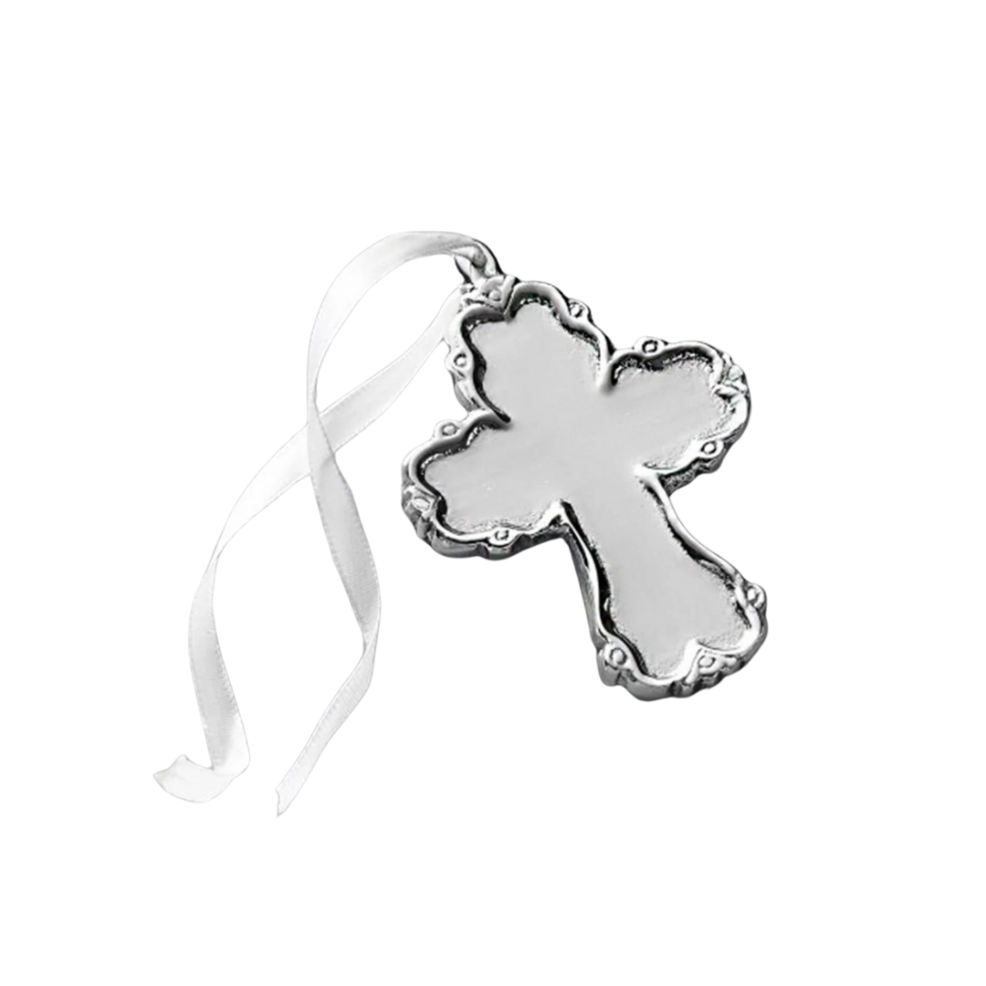 Beatriz Ball Baby Princess Cross Ornament