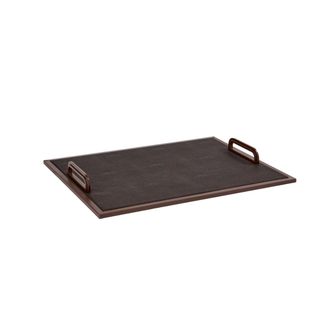 Addison Ross Handled Tray - Anthracite
