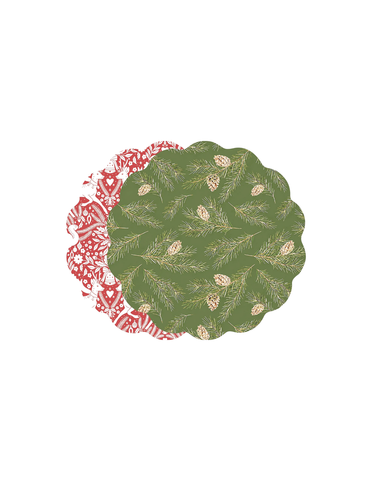 Beatriz Ball VIDA Pinecones and Deer Rever