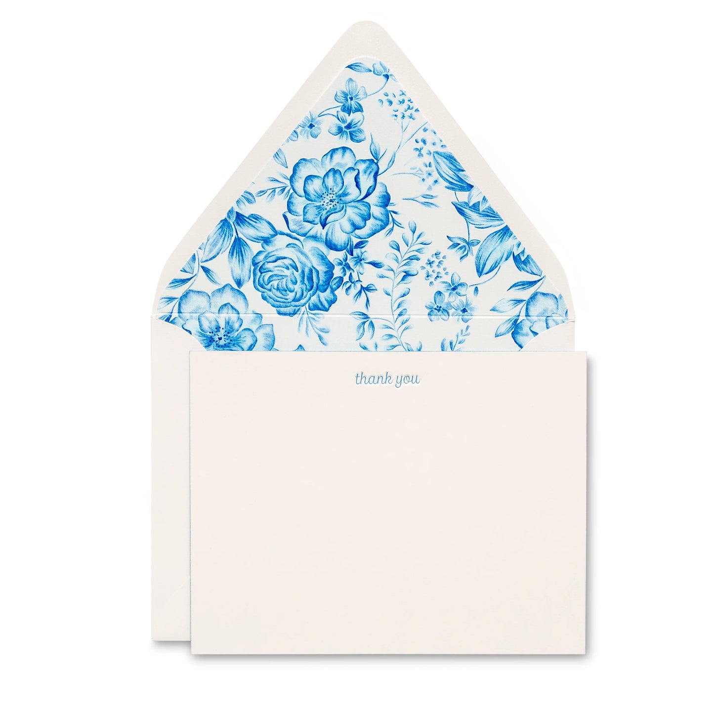 Blue Thank You Notecards