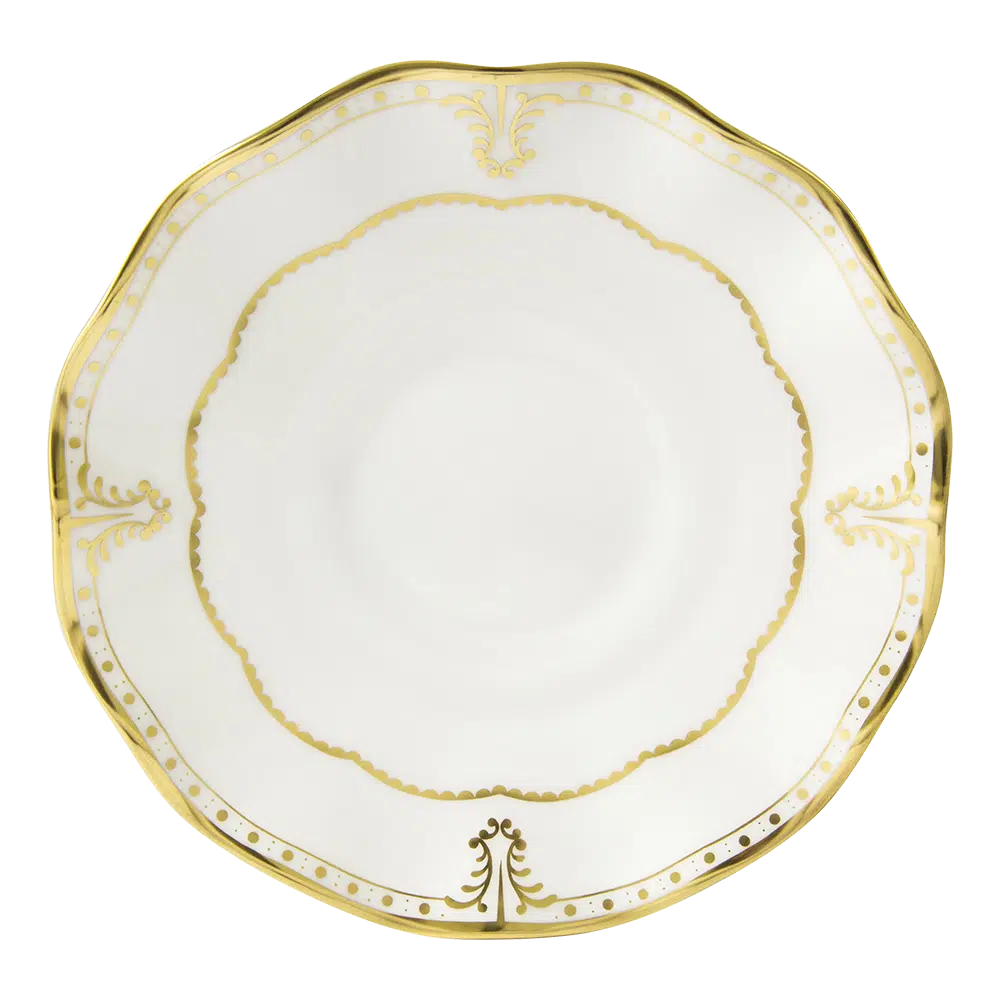 Royal Crown Derby Elizabeth Gold Saucer