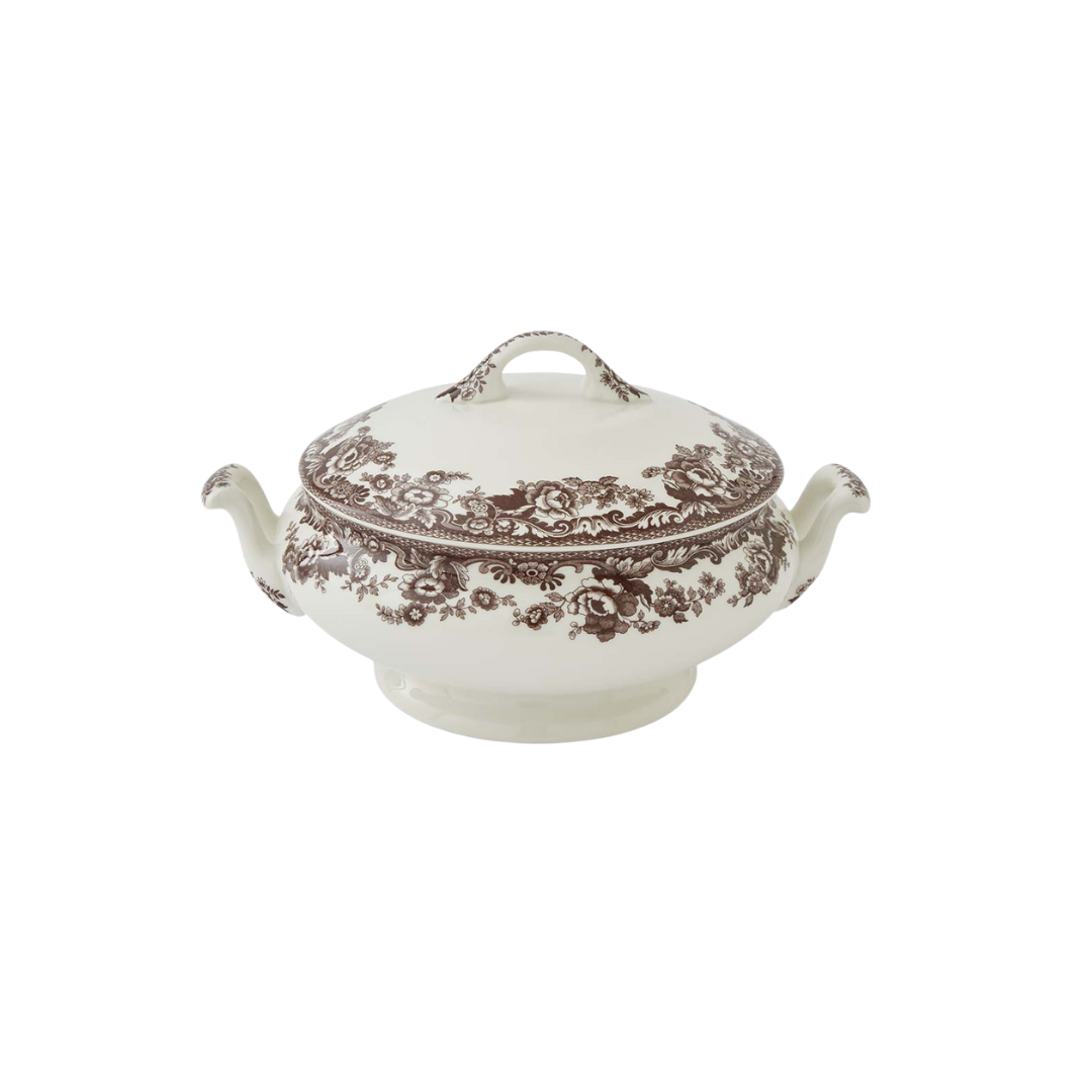 Spode Delamere Covered Vegetable Dish- 9"