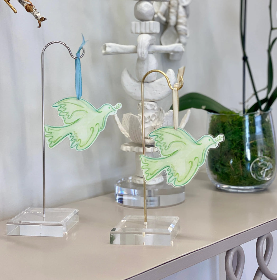 Fig and Dove Acrylic Prayer Dove