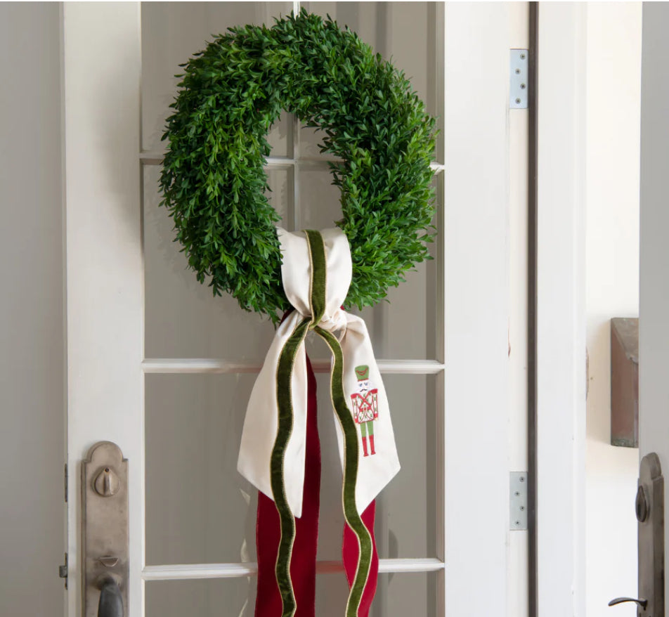 Nutcracker Wreath Sash