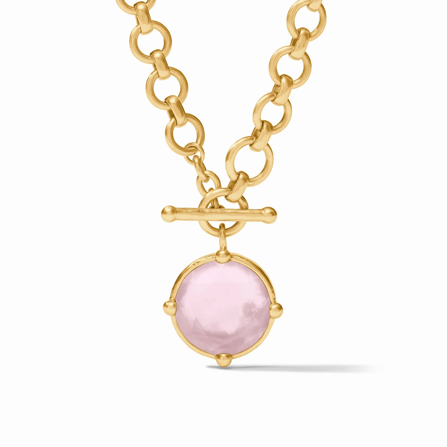 Honeybee Demi Necklace-Iridescent Rose-OS