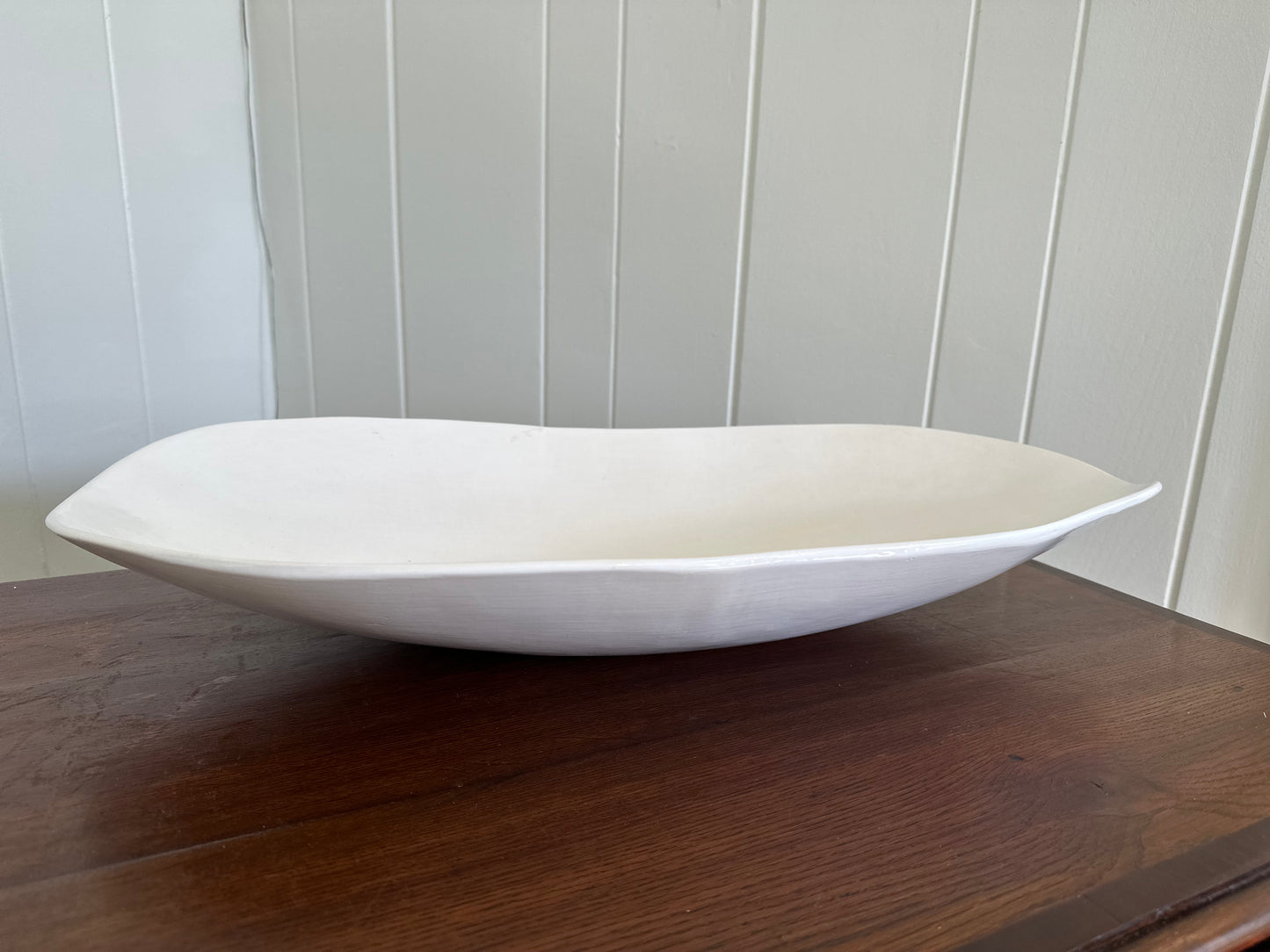 Red Bird Pottery Dough Bowl