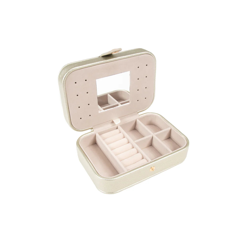 Leah Travel Jewelry Organizer (Pale Pink)
