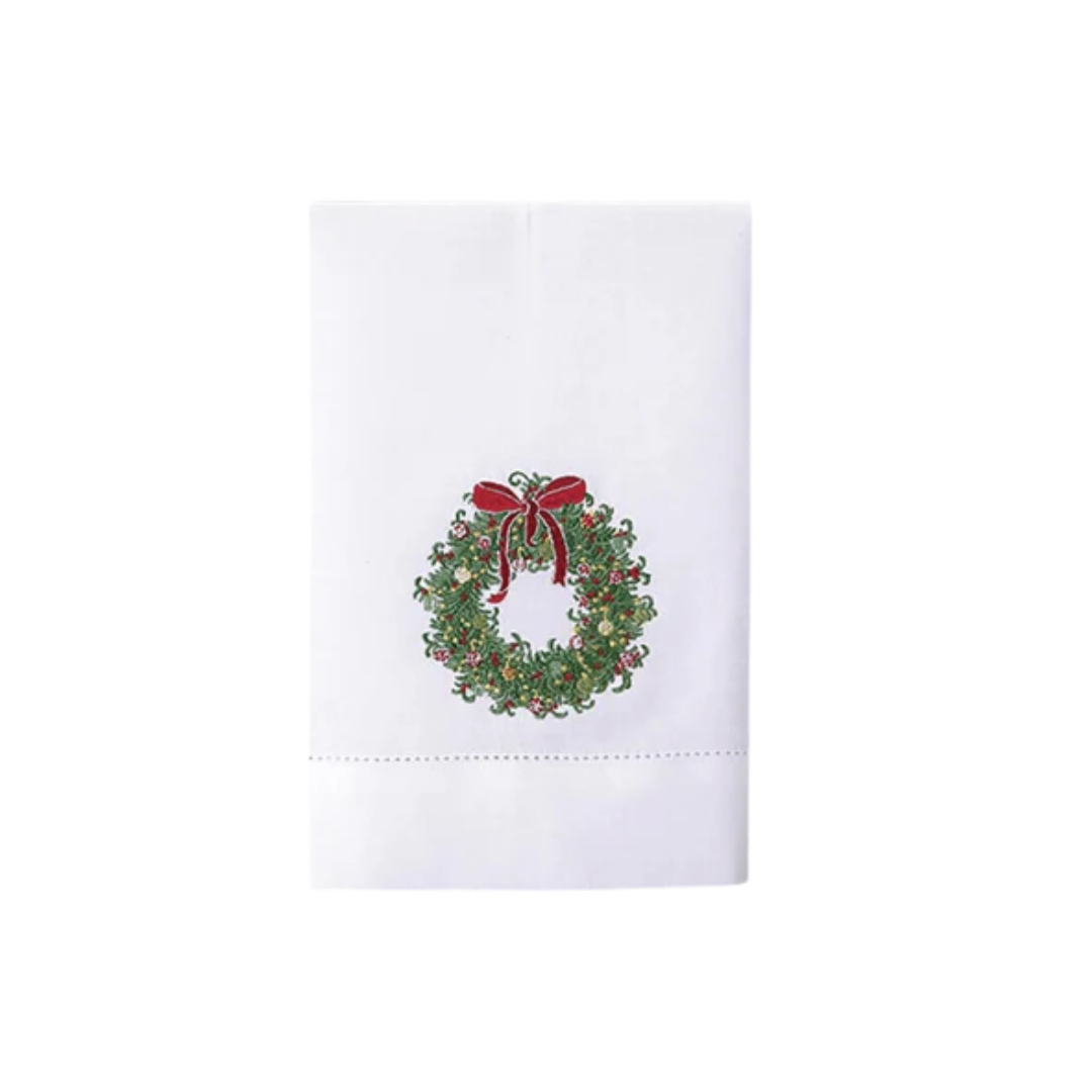 Winter Wonderland Embroidered Guest Towel