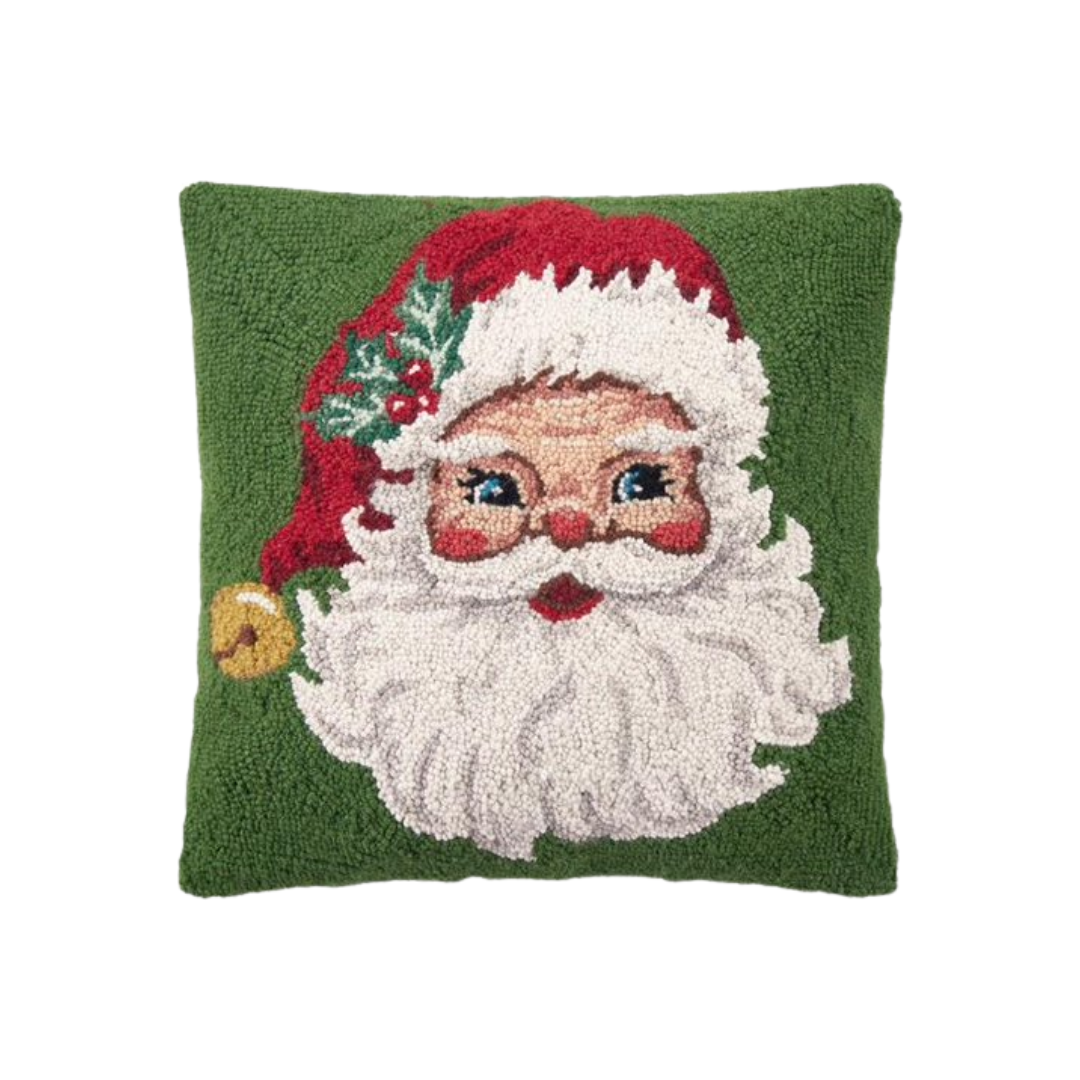 Red Hat Santa Hook Pillow