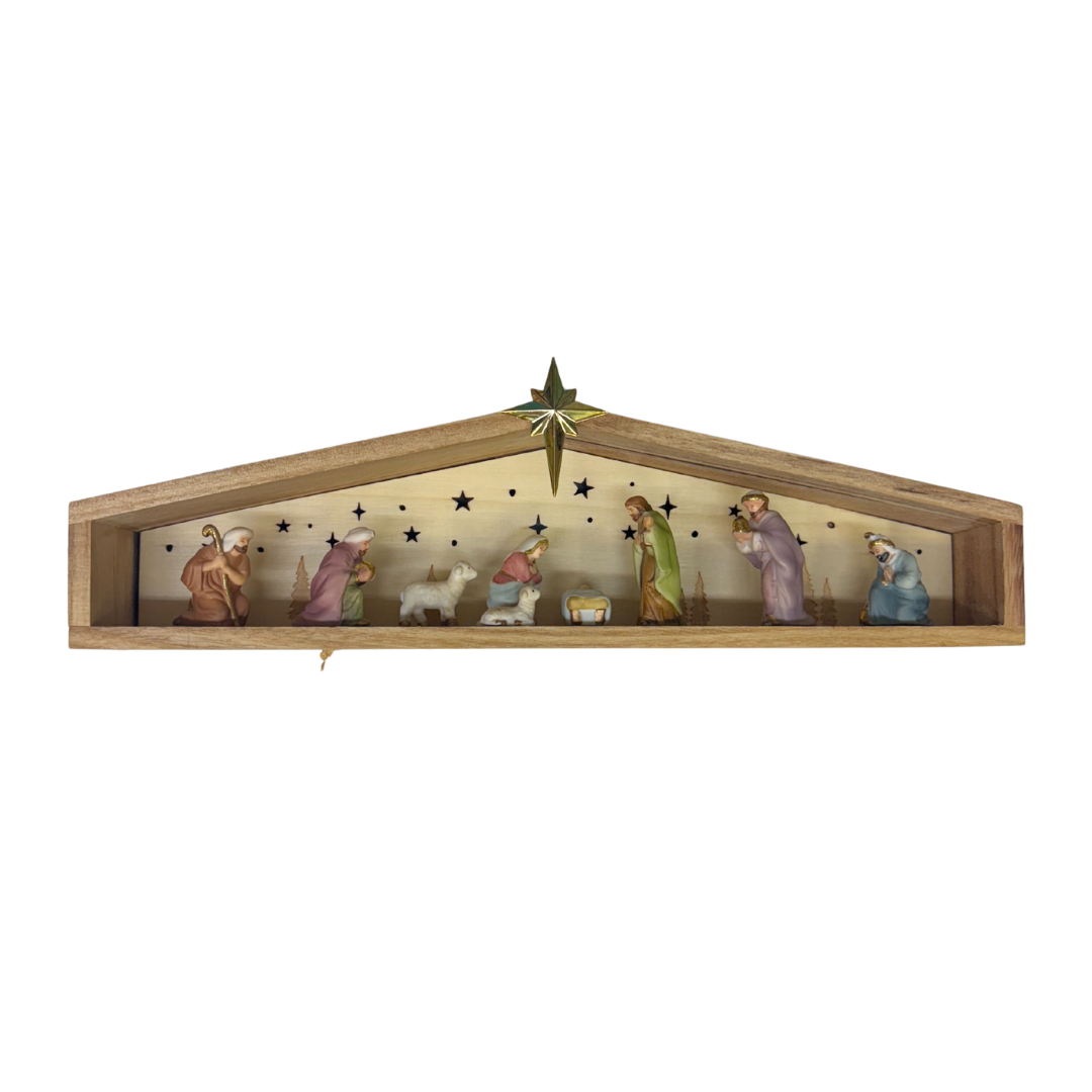 Lit Nativity