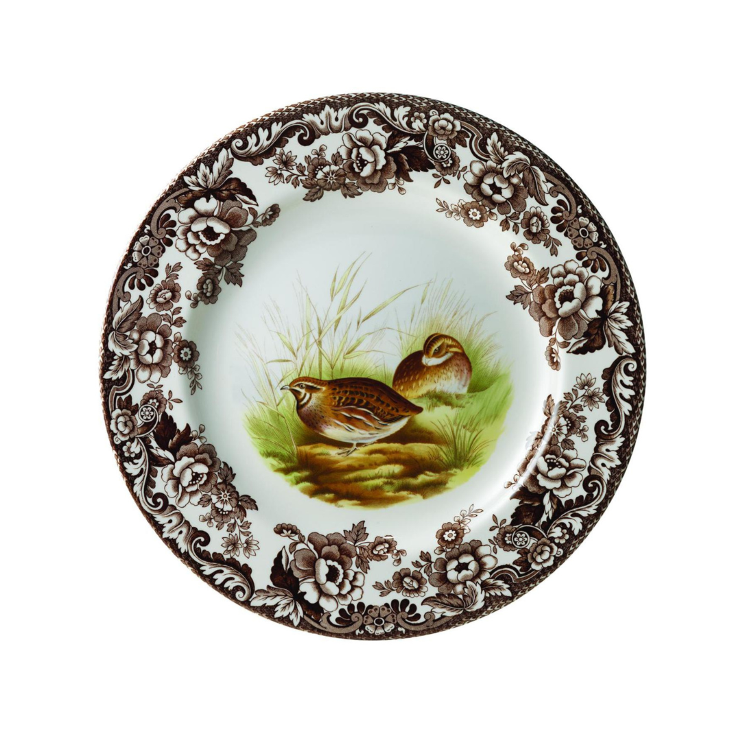 Spode Woodland Salad Plate 8" Quail