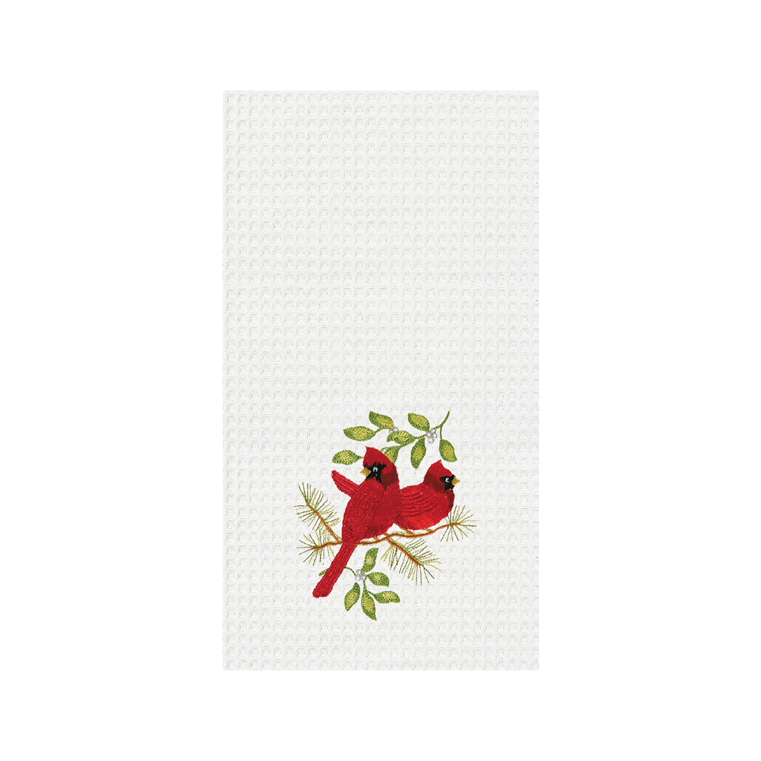 Song Bird Cardinals Kitchen Towel