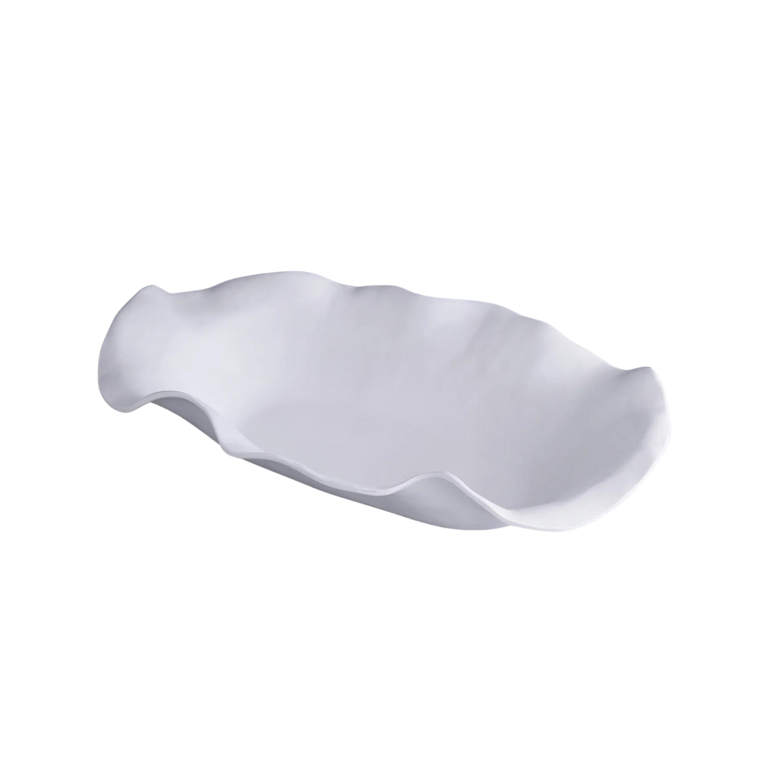 Beatriz Ball VIDA Nube Extra Lg Oval Centerpiece (White)