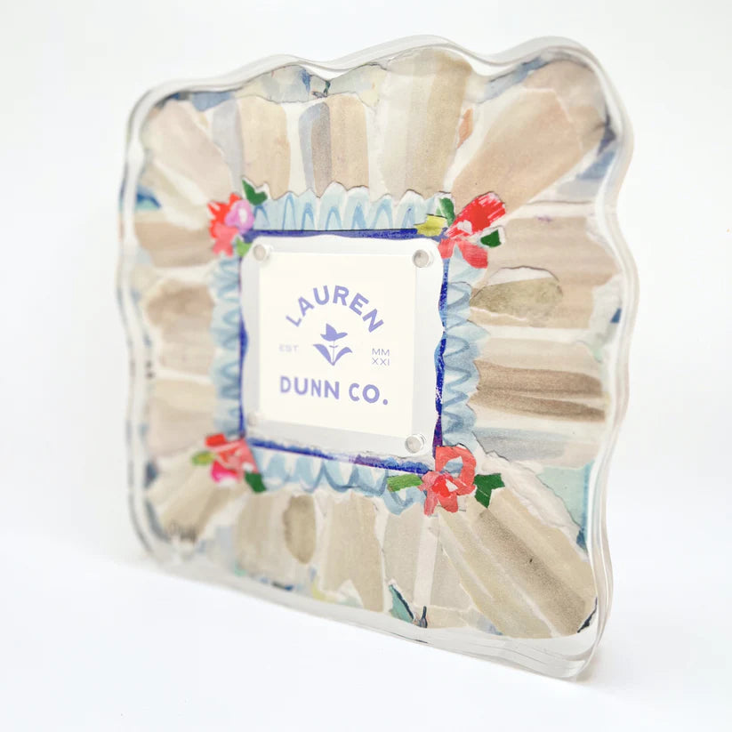 Lauren Dunn Linen Acrylic Frame