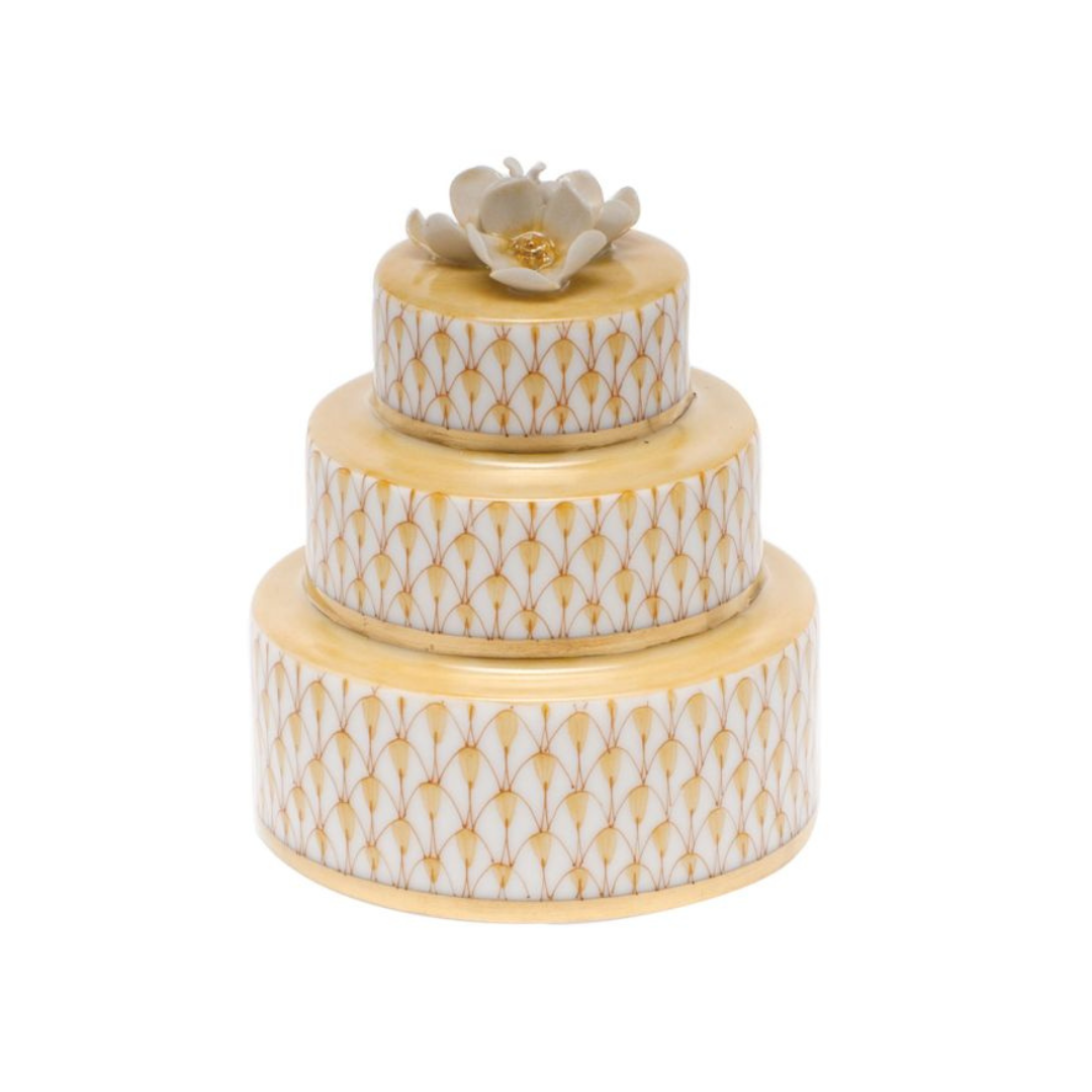 Herend Wedding Cake - Butterscotch