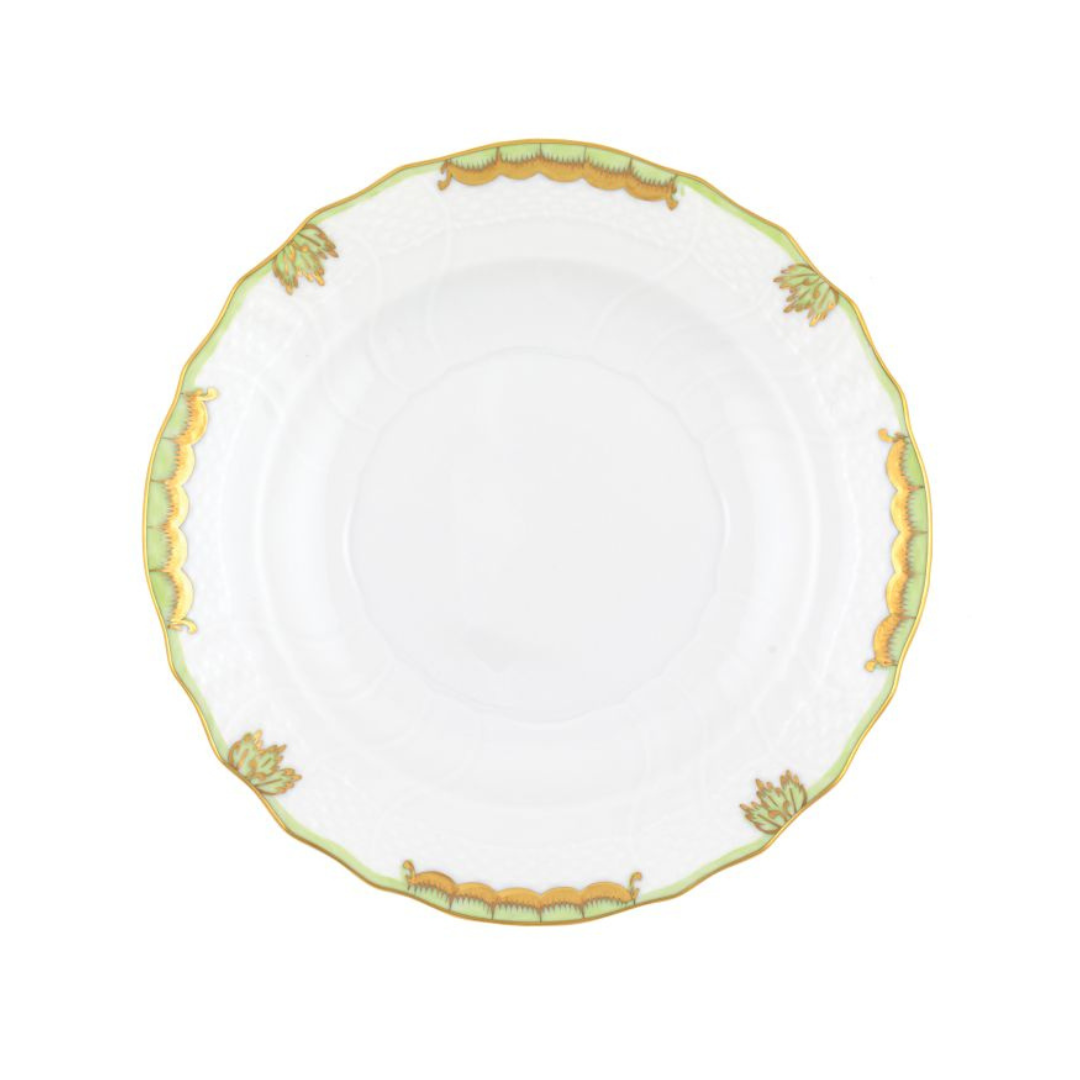 Princess Victoria Green Salad Plate