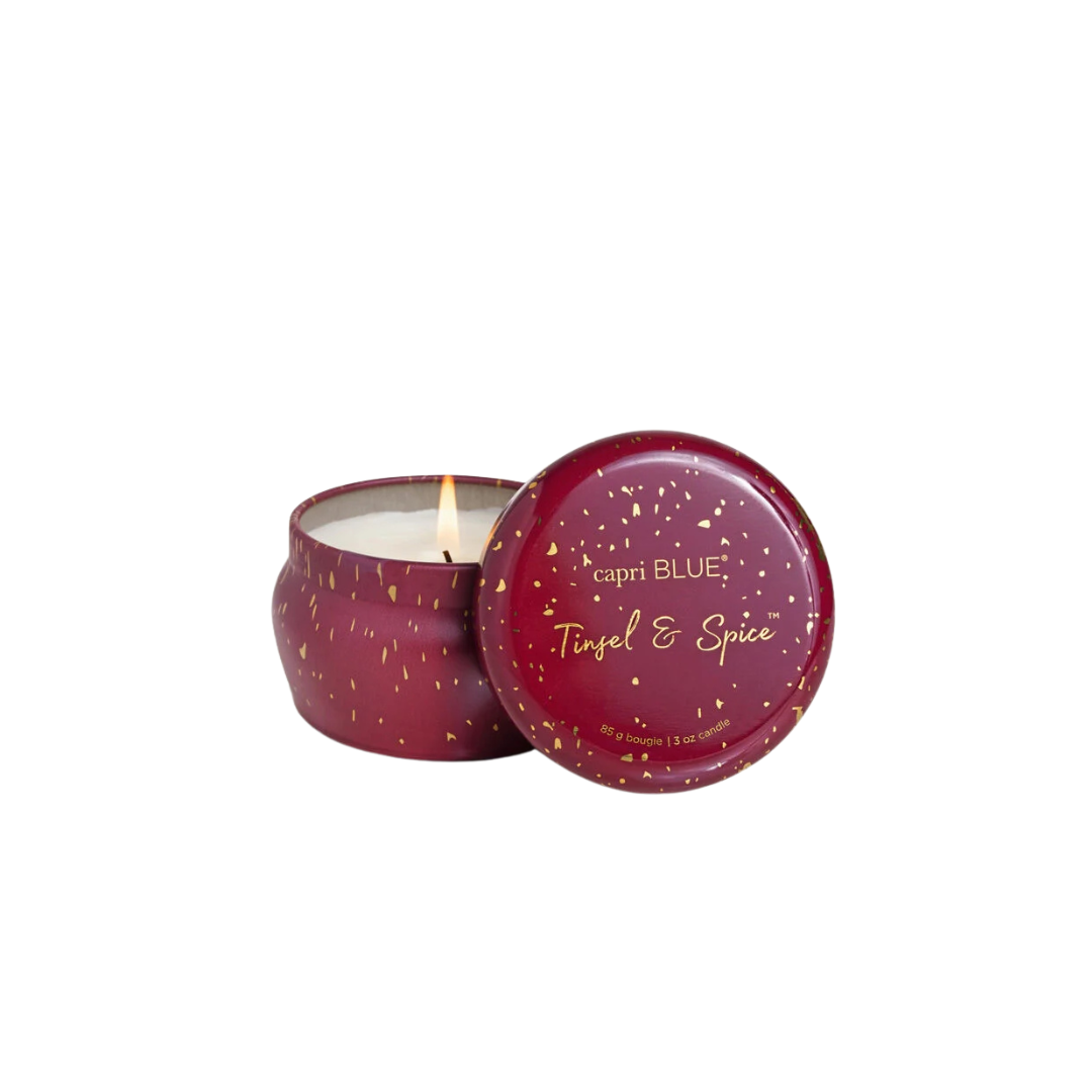 Tinsel & Spice Glimmer Mini Tin, 3 oz