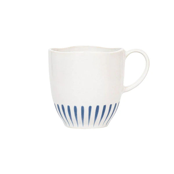 Juliska Sitio Stripe Delft Blue Mug