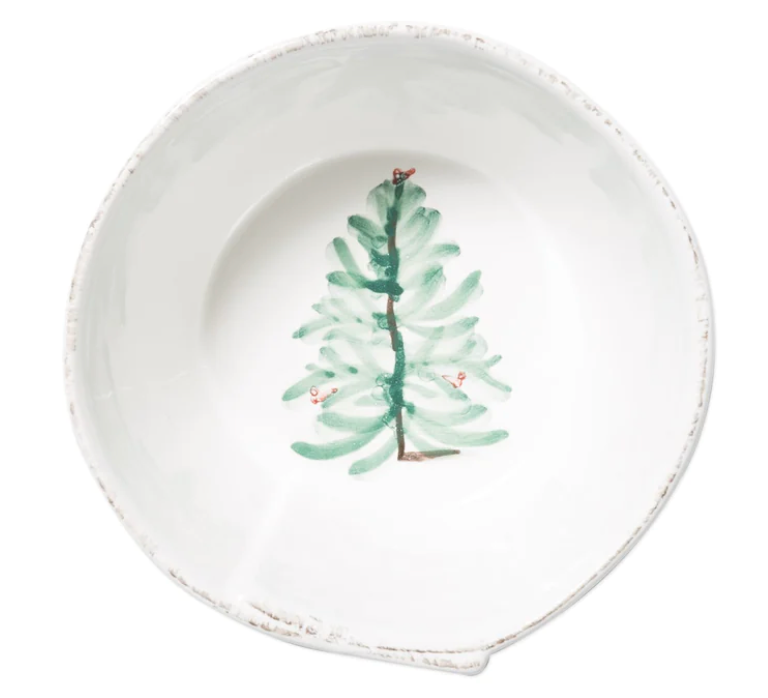 Vietri Lastra Holiday Stacking Cereal Bowl