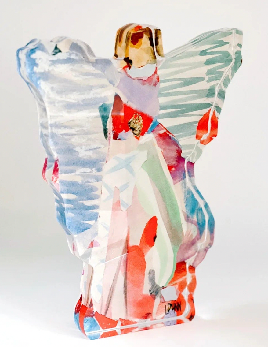 Lauren Dunn Violet Acrylic Angel