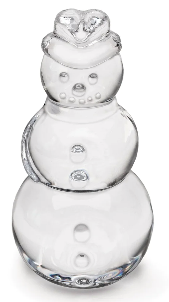 Simon Pearce Snowman in Gift Box - M