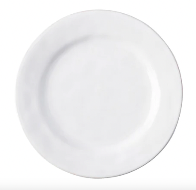 Puro Side/Cocktail Plate - Whitewash