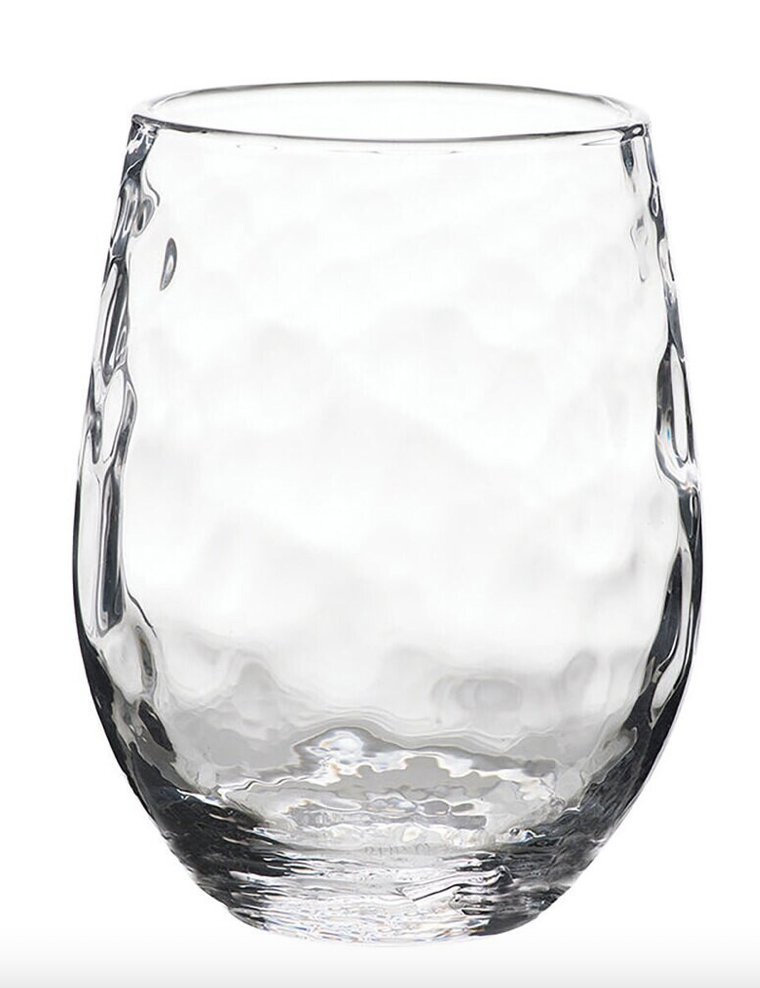 Puro Stemless White Wine Glass