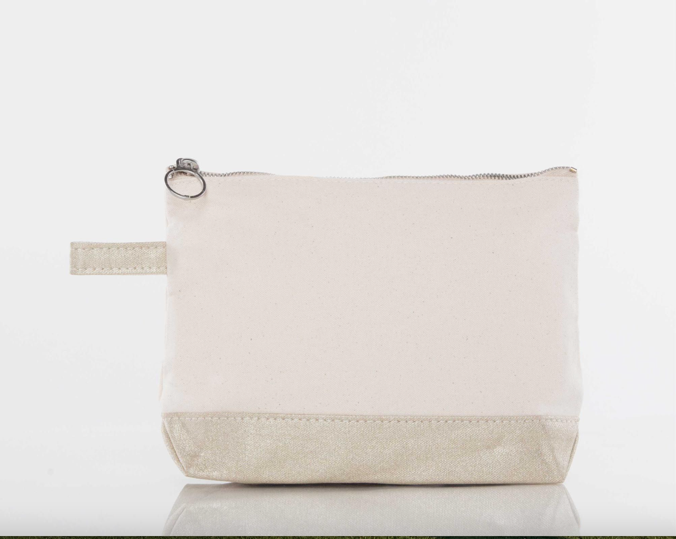 Metallic Makeup Bag