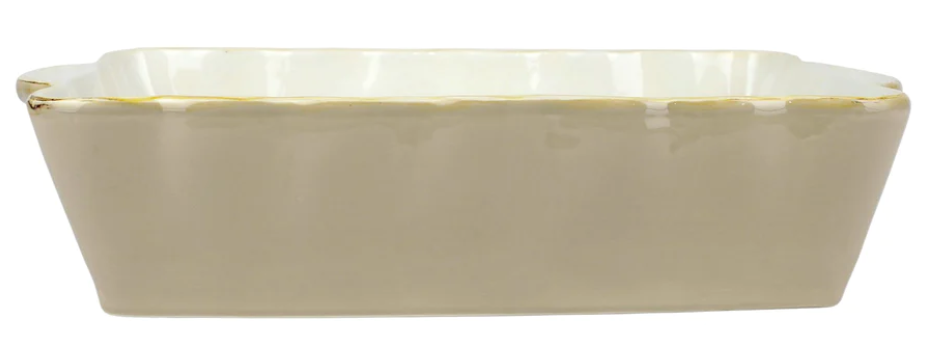 Cappuccino Large Rectangular Baker