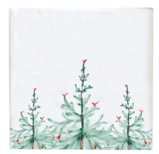 Vietri Lastra Holiday Cocktail Napkins (Pack of 20)