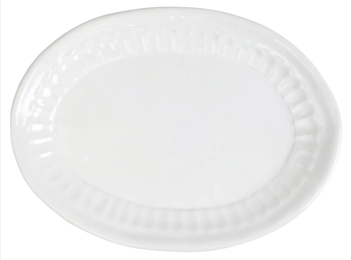 Vietri Pietra Serena Small Oval Platter