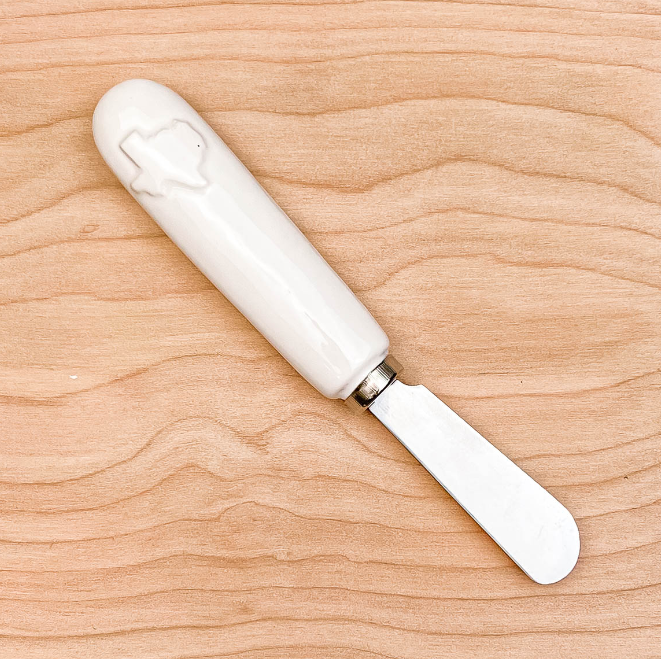 Georgia Embossed Spreader White 4"