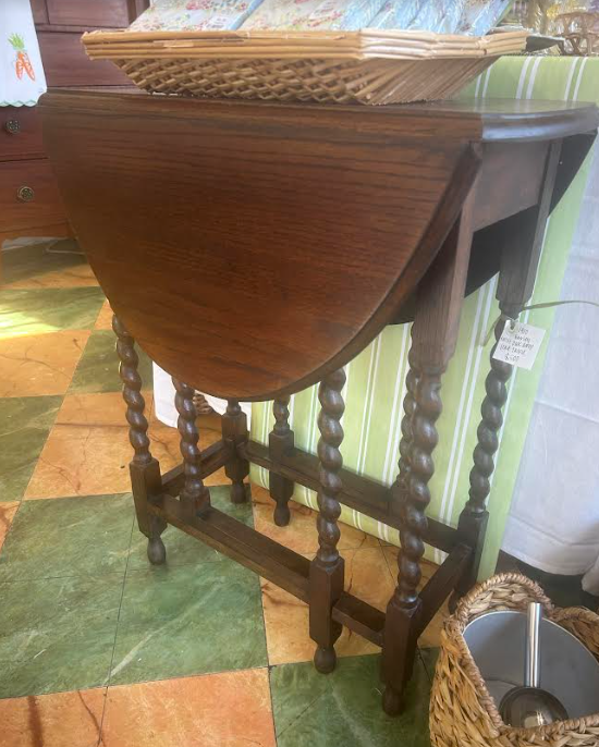 Barley Twist Drop Leaf Tables