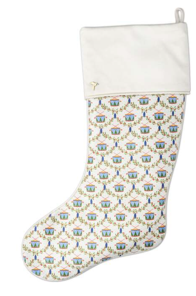 Fig and Dove Paprika Home for Fig & Dove Blue Drums Stockings