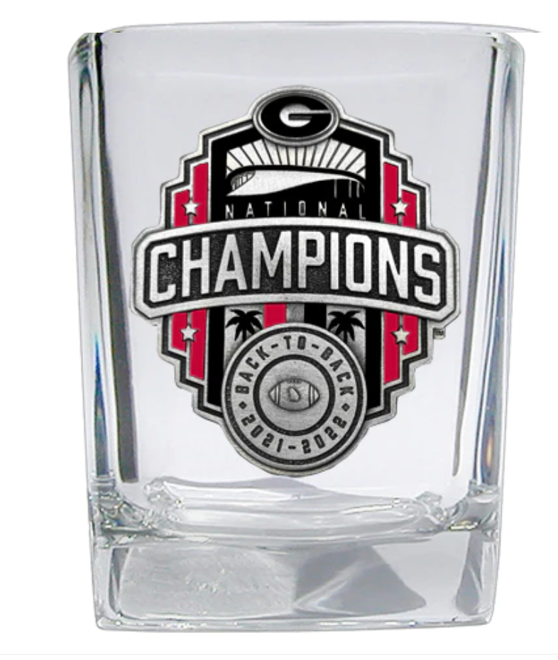 Back 2 Back Square Shot Glass