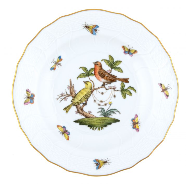Rothschild Bird Dessert Plate