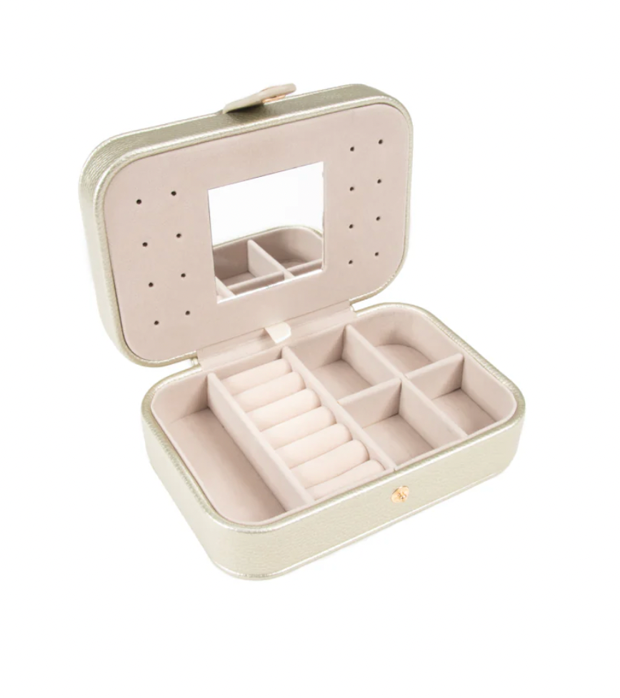 Leah Travel Jewelry Organizer - Pink